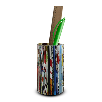 Paper pen holder Image