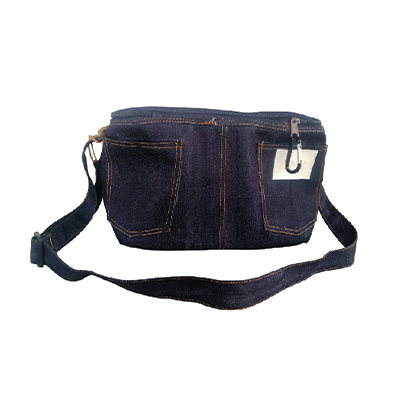 Recycled denim Cooler bag Image